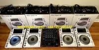 Pioneer CDJ-3000, Pioneer CDJ 2000 NXS2, Pioneer DJM 900 NXS2 , Pioneer DJ DJM-S11, Pioneer DDJ 1000, Pioneer DDJ 1000SRT , Pioneer DJ DDJ-REV7 DJ Controller,  Pioneer DJ XDJ-RX3, Pioneer XDJ XZ , Yamaha Genos 76-Key , Korg Pa4X 76 Key , Korg PA-1000,  Yamaha PSR-SX900 , Korg Kronos 61 Key , Yamaha PSR-SX700, Roland FANTOM-8